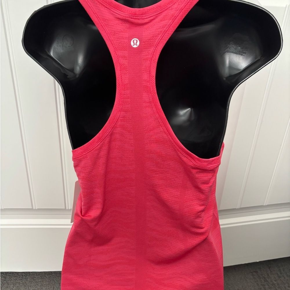 NWT Lululemon Racer Back Hot Pink Tank Top - Picture 2 of 5